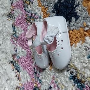 Baby girl white dress sandals 3-6 months